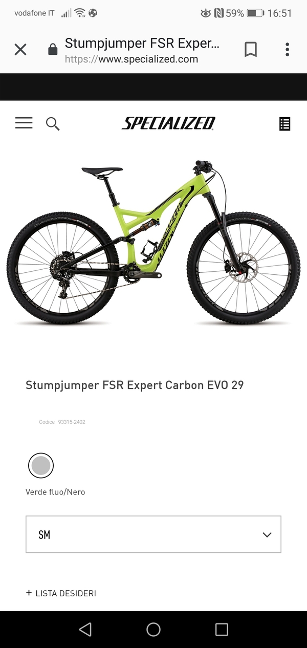 Specialized - Stampjumper fsr expert carbon Evo 29