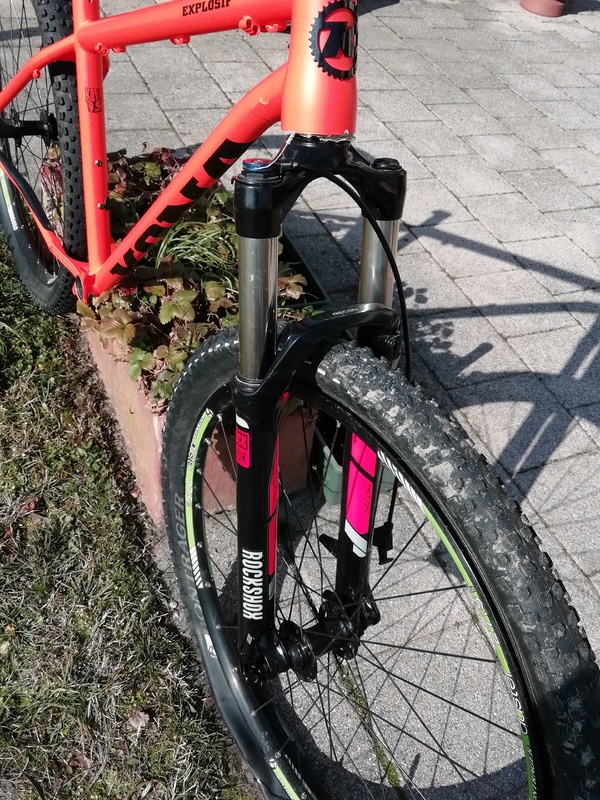 Rockshox - recon TK silver