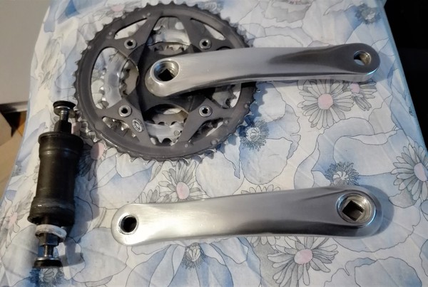 Shimano - guarnitura tripla deore LX più M.C.