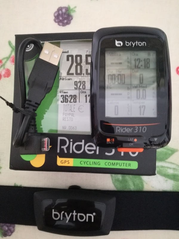 Bryton - COMPUTER BICI BRYTON RIDER 310