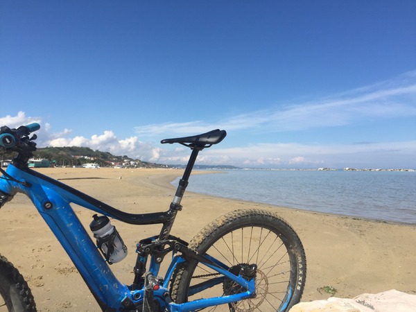 Giant - E-Bike full Giant e trance pro 2019 taglia M