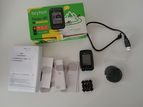 Bryton - ciclocomputer gps bryton rider 40