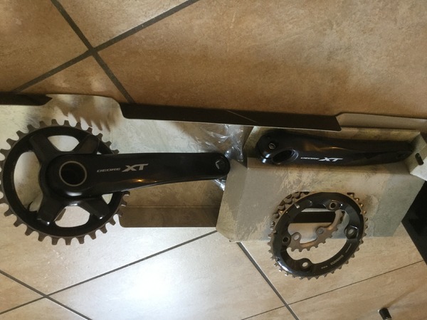 Shimano - Pedivella Shimano nuova xt boost