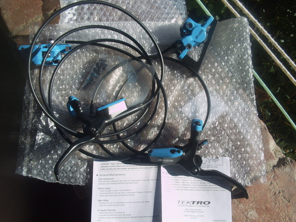 Tektro - DRAKO blue/black Limited