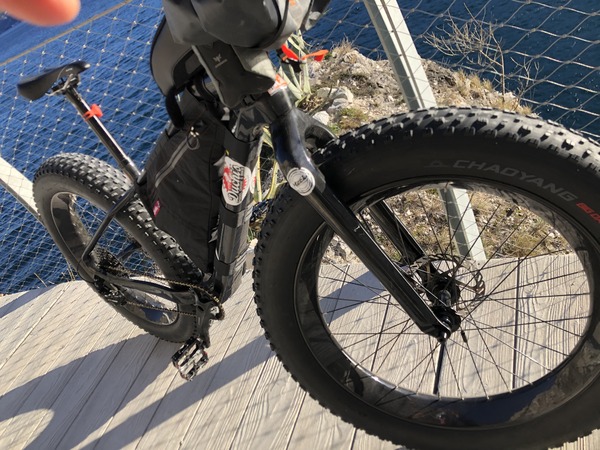 4US - Fat bike telaio e ruote in carbonio