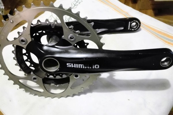 Shimano - Guarnitura tripla deore 44-32-24 più M.C.