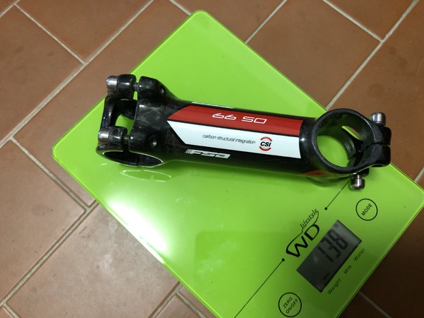 FSA - Attacco manubrio carbonio 110 mm