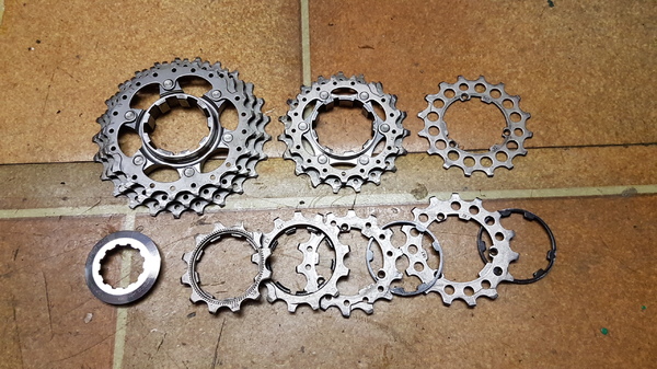 Shimano - Cassetta pignoni Dura Ace 12-25 (CS-7800) 10 velocità