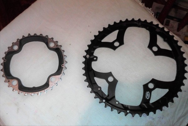 Shimano - corone,deore in AL da 48 e XT da 32