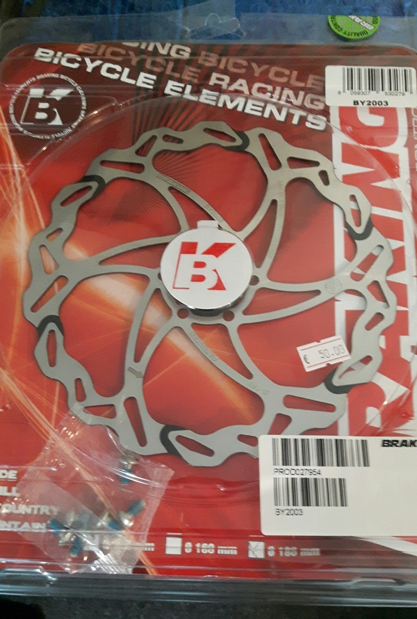 Braking - Disco 180 mm WFix BatFly