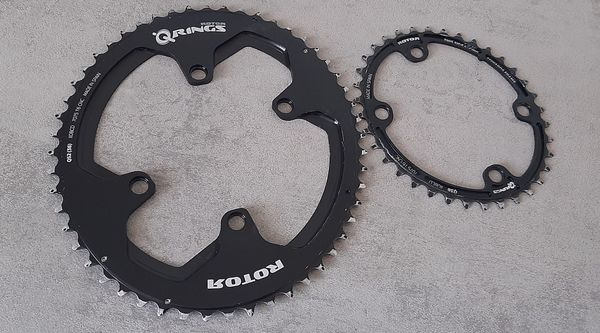 altra - ROTOR corone Rotor Aldhu ovali per Shimano 9100/8000 -52/36