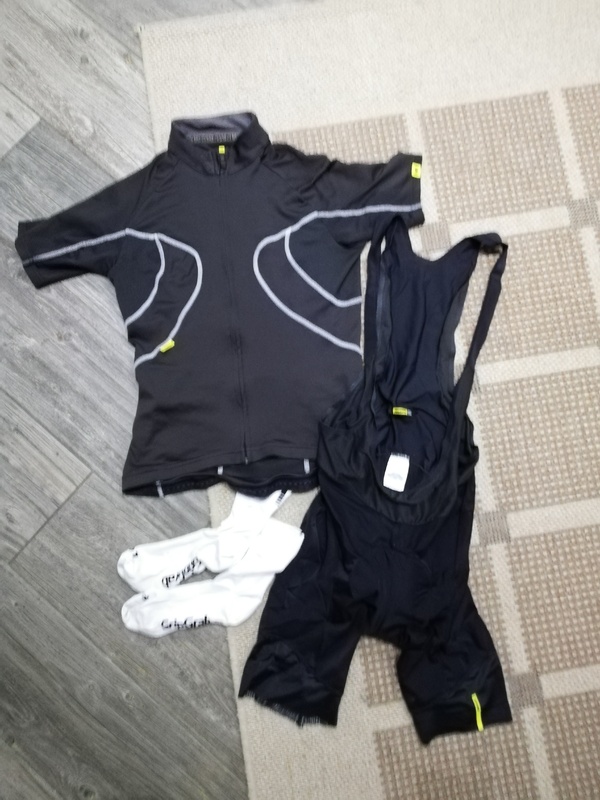 Mavic - SALOPETTE COSMIC +MAGLIA MAVIC AKSIUM +CALZINI GRIPGRAB