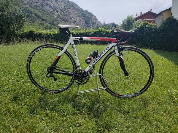 Pinarello - PINARELLO FP2 MISURA 54 GRUPPO CAMPAGNOLO VELOCE 10 VELOCITÀ RUOTE MOST CHALL