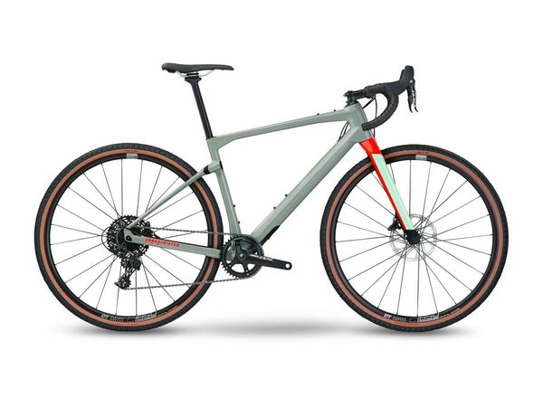Bmc - UnReStricted One V1 - Speckled Grey/Neon Red, M