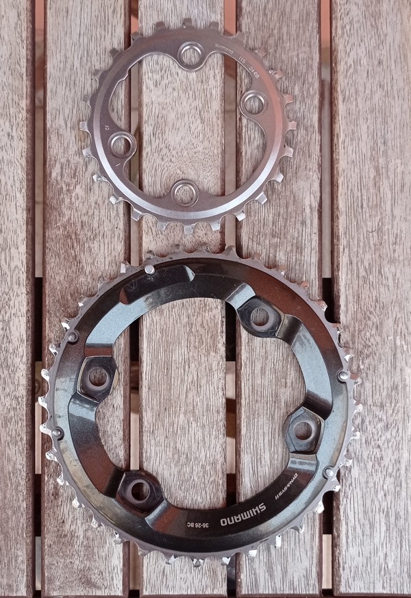 Shimano - Corone XT 11x2 velocita