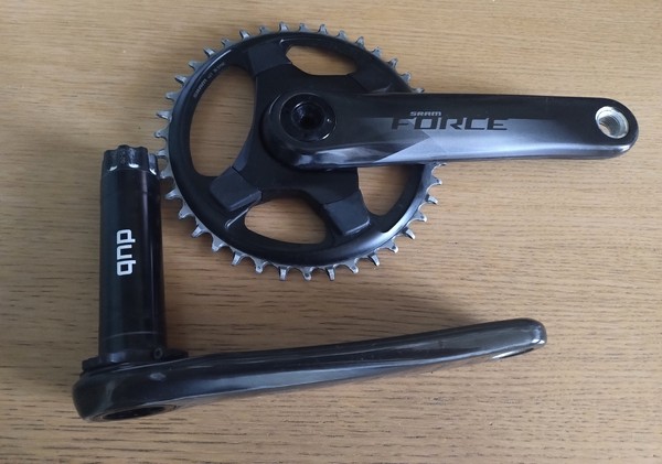 Sram - guarnitura pedivelle  Sram Force  - dub - 40T