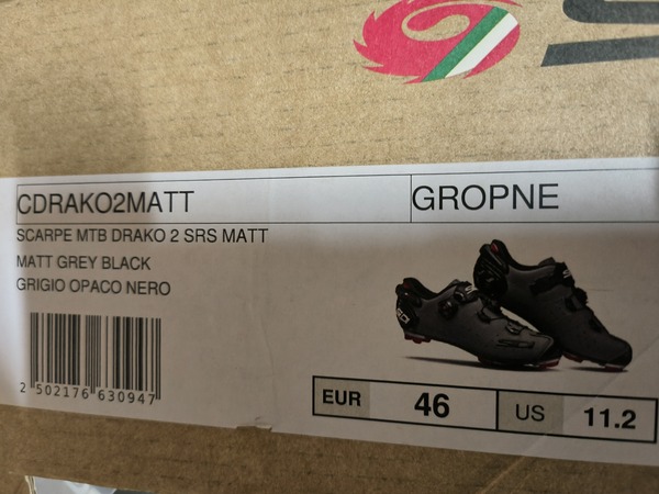 SIDI - Drako 2 SRS carbon