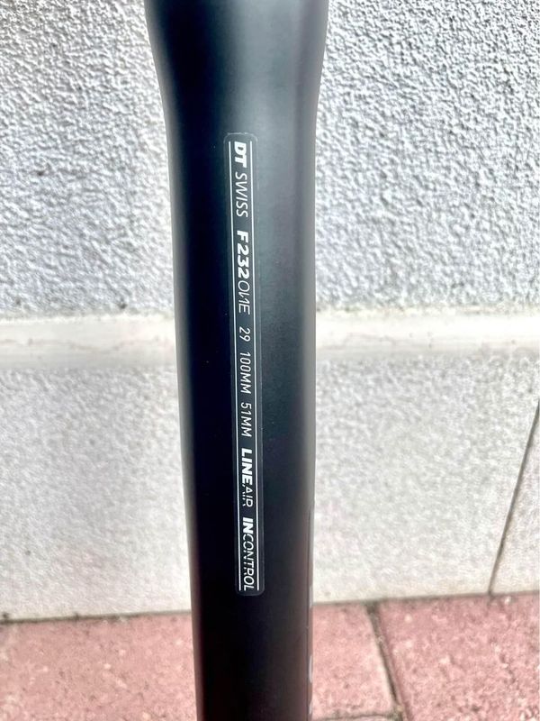 DT Swiss - F232 ONE 29 - 32x100mm - rake 51 