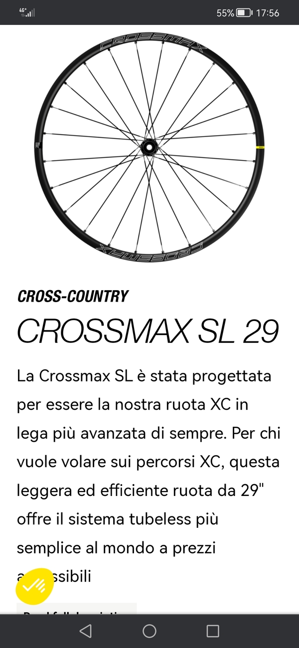 Mavic - Crossmax sl 29 boost