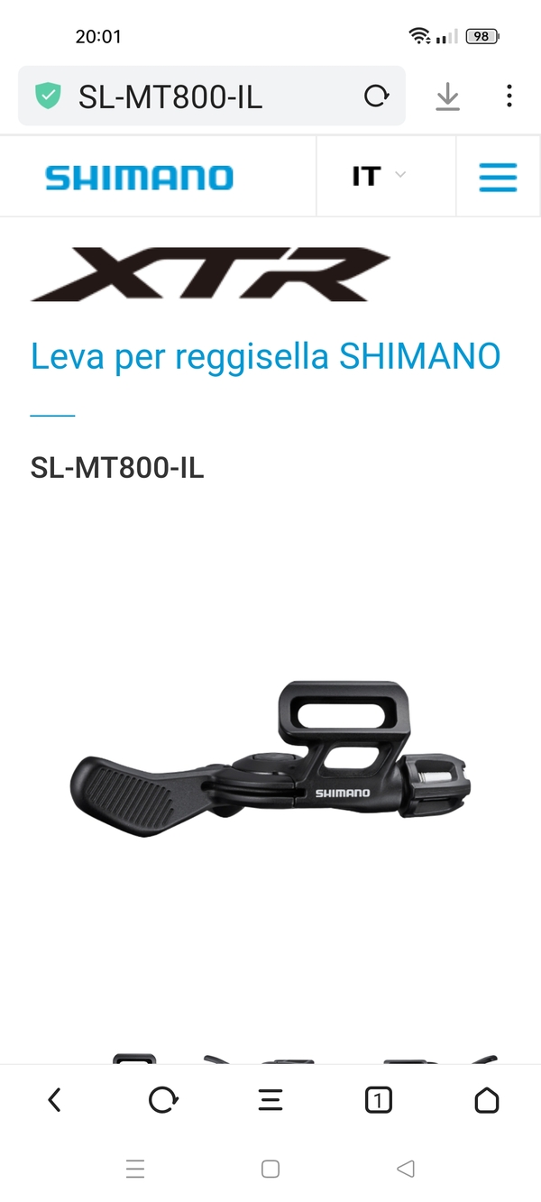 Shimano - SL MT800